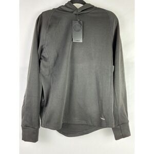 Motion Black LS Hoodie Pullover Small S MSRP $78 Athleisure Activewear‎